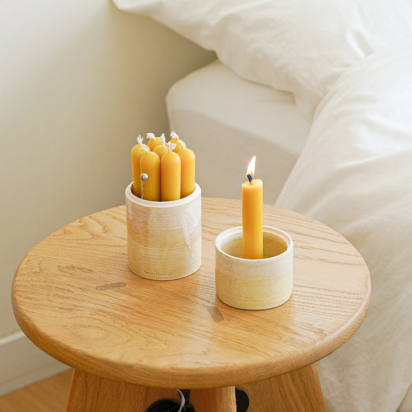 Beeswax Candle Set